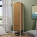 Ver imagem 1 de Armário com 2 Gavetas 1 Porta 48,5cm Estilo Industrial Li051 Kappesberg Industrial