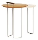 Ver imagem 1 de Mesa Lateral Dupla Side 300121 Nature/Off