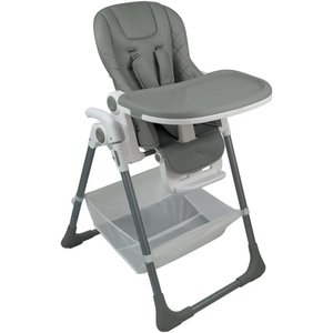 Cadeira de Alimentação Belle Cinza Premium Baby