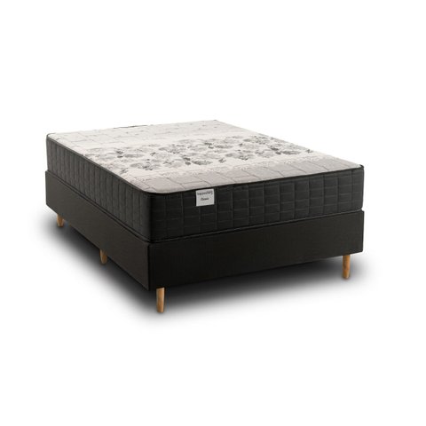 Conjunto: box + colchão Classic - molas ensacadas - casal 138X188X64