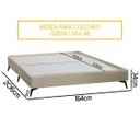 Ver imagem 4 de Base Cama Box Orgânica Montreal 164x206cm Queen Size Bouclê - Sofa Store:bouclê Soluco