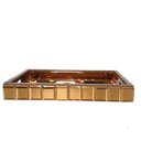 Ver imagem 1 de Bandeja Decorativa de Espelho Cobre M