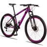 BICICLETA SPACELINE 29/15 21V IMPORTADOS - PRETO C/ ROSA - 2