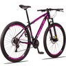 BICICLETA SPACELINE 29/15 21V IMPORTADOS - PRETO C/ ROSA - 3