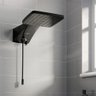 Ducha Hydra Quadratta Max Eletronica 127v/5500w Preta Dpqd.em.551pt - 2