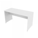 Ver imagem 1 de Escrivaninha Mesa Escritório 100% MDF 90CMX47CM 90cm Branca