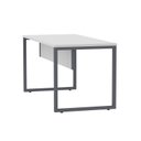 Ver imagem 7 de Escrivaninha Mesa Escritório X 150cm Industrial Cinza e Grafito