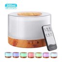 Ver imagem 6 de Difusor de Aromas Elétrico Umidificador Ultrassônico 500ml Ideal para Cromoterapia Amadeirado