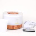 Ver imagem 5 de Difusor de Aromas Elétrico Umidificador Ultrassônico 500ml Ideal para Cromoterapia Amadeirado