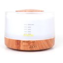 Ver imagem 1 de Difusor de Aromas Elétrico Umidificador Ultrassônico 500ml Ideal para Cromoterapia Amadeirado