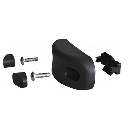 Canoa para Fixacao do Encosto Preta