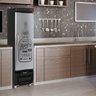 Cervejeira 228 Litros Frost Free Porta Cega Aço Tipo Inox GRB-23 E GW Gelopar Laterais Pretas 220v - 4