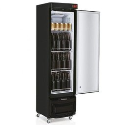 Cervejeira 228 Litros Frost Free Porta Cega Aço Tipo Inox GRB-23 E GW Gelopar Laterais Pretas 220v - 2