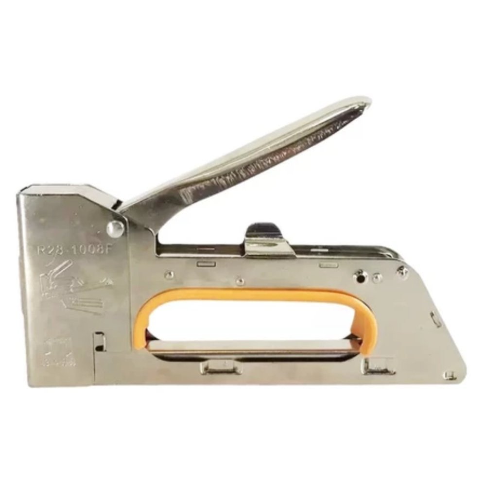 Grampeador Pistola Multifuncional Tapeceiro Regulagem 4a8mm
