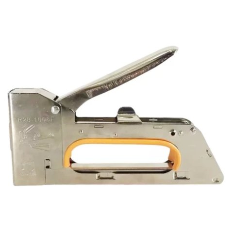 Grampeador Pistola Multifuncional Tapeceiro Regulagem 4a8mm