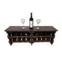 Ver imagem 2 de Adega Vinho Madeira 16 Garrafas Tipo Mesa Imbuia C08