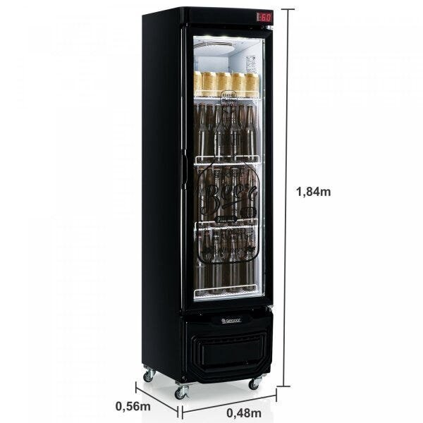 Refrigerador Vertical Cervejeira 127V Frost Free Gelopar - 5