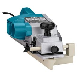 Plaina 82mm Industrial 750w com Lâmina Conjunto Afiador Fixador Chave T Guia 1100 110v Makita - 8