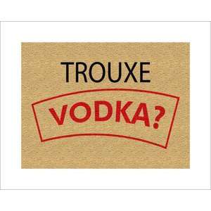 Tapete Capacho Trouxe Vodka