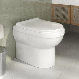 Vaso Sanitário Monobloco Produzido em Cerâmica com Acessórios - Vab0033-c - 2
