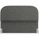 Ver imagem 5 de Cabeceira Cama Box Casal 140cm Orgânica Lanna W01 Linho Mescla Chumbo - Lyam Decor