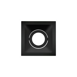 Spot de Embutir Recuado Stella Square Mr16 Gu10 Quadrado Bivolt Preto - 1
