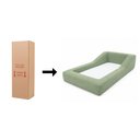 Ver imagem 4 de Cama Infantil Montessoriana a Vácuo Solteiro Colchão Brinde Bouclê Verde Montanaris Decor