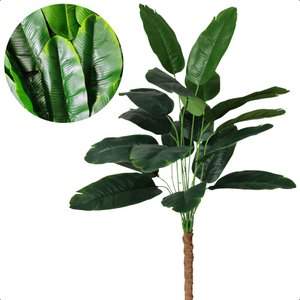 Kit 2 Bananeiras Planta Artificial sem Vaso Decoração