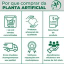 Ver imagem 6 de Kit 2 Bananeiras Planta Artificial sem Vaso Decoração
