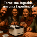 Ver imagem 4 de Embaralhador e Distribuidor Automático de Cartas Recarregável Dealer Robô com 4 Controles