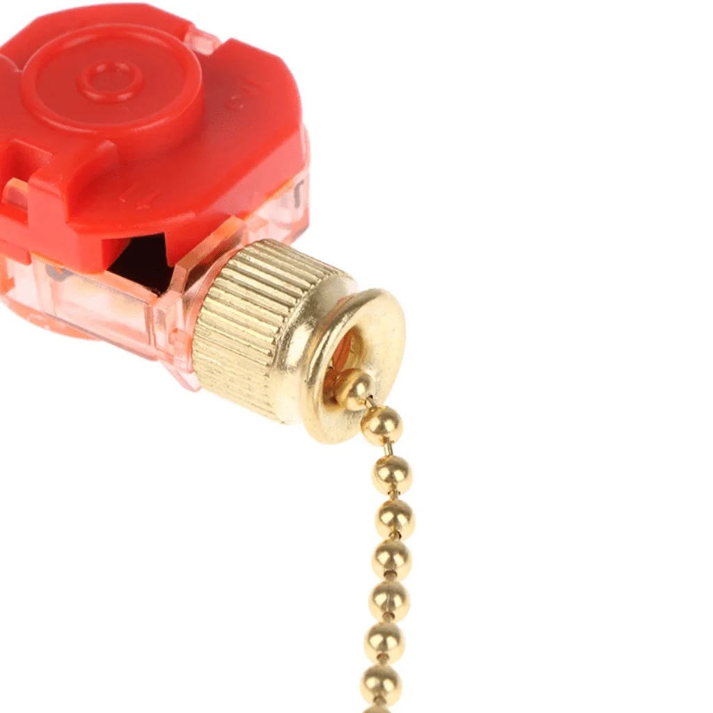 Interruptor de Ventilador de Teto com Corrente 3 Velocidades 4 Fios - 3