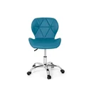 Ver imagem 2 de Cadeira Office Eiffel Slim Base Giratória - Turquesa