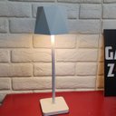 Ver imagem 4 de Luminaria Abajur de Mesa Led 3 Tons Usb Bateria Recarregavel Quarto Cabeceira Sala Escritorio Recepç