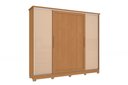Ver imagem 1 de Guarda Roupa Casal Kappesberg 4 Portas de Correr CB03N565 Canela Macadâmia