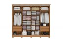 Ver imagem 4 de Guarda Roupa Casal Kappesberg 4 Portas de Correr CB03N565 Canela Macadâmia