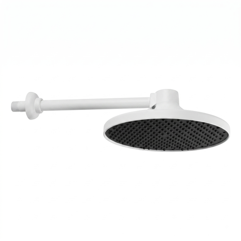 Chuveiro/Ducha Fria - Piscina/Jardim - 6" - Branco