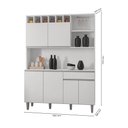 Ver imagem 2 de Kit Cozinha Alice Armário Completo Ajl Móveis