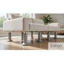 Ver imagem 6 de Kit para Cama Box com 12 Unidades Cinza com 13 Cm de Altura