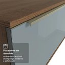 Ver imagem 7 de Rack para Tv até 80 Polegadas 218 Cm 2 Portas Rustic/cinza Lux Madesa