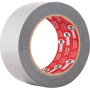 Fita adesiva reforçada silver tape 50mmx10m prata - Nove54