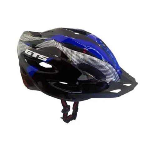 Capacete de Ciclismo Contem Sinalizador LED Bike Moderno Gts