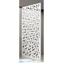 Ver imagem 2 de Painel Vazado Divisória Mdf Maia Branco - 1,80x2,40m