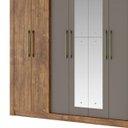 Ver mais imagens de Guarda-Roupa Casal 8 Portas com Espelho Héster Espresso Móveis