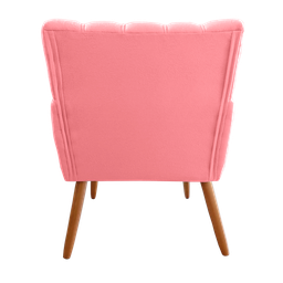 Kit 2 Poltrona Cecília Salão de Beleza Rosa Visammer - 5