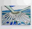 Ver imagem 7 de Quadro Catedral de Brasília - 60x40 Cm - Tecido Canvas