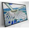 Quadro Catedral de Brasília - 60x40 cm - Tecido Canvas - 2