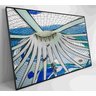 Quadro Catedral de Brasília - 60x40 cm - Tecido Canvas - 4