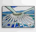 Ver mais imagens de Quadro Catedral de Brasília - 60x40 Cm - Tecido Canvas