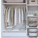 Ver imagem 5 de Guarda Roupa Casal 5 Portas com 9 Gavetas 100% Mdf Urbano