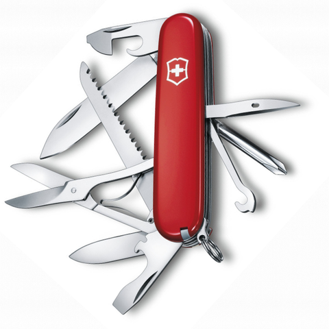 Canivete Suíço Fieldmaster Victorinox, 15 Funções, Vermelho, 1.4713